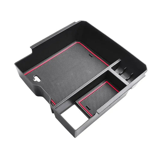 Coffre Rangement Voiture - ConsoleGuard™ - Rouge - Deco - auto